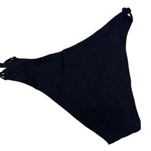 New Devon Windsor Black Size Medium Paige Swim Bikini Bottoms $89